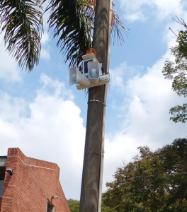 Alarma Alertronik Exterior Colegio Jefferson