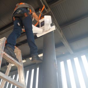 Instalación Sistema de Alarma Colegio Jefferson