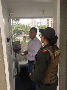 Sistema de alarmas instalado en la Policía Metropolitana de Manizales