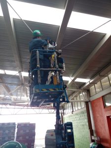 Instalación Sistema de Alarmas en Planta Golosinas Trululu