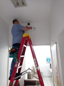 Instalación Alarmas en Policía Metropolitana de Manizales