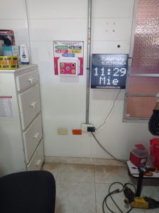 Campana Electronica y Mando 5 Botones en Química Básica